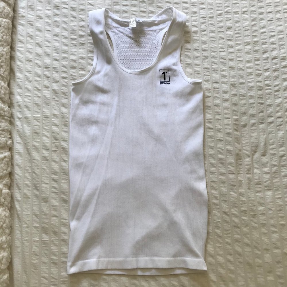 1st Phorm - Mesh Racerback Tank in White